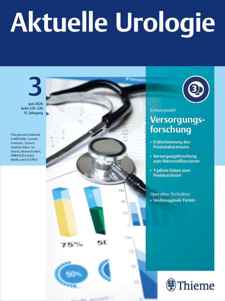 Titelbild der Zeitschrift "Aktuelle Urologie"