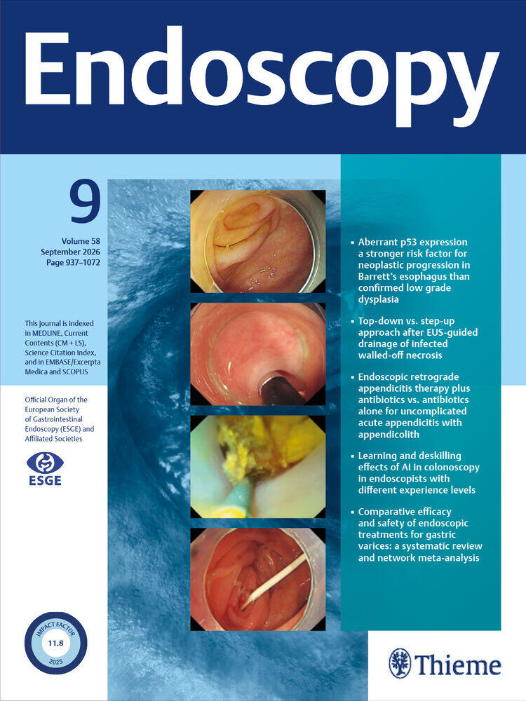 Journal cover of "Endoscopy"