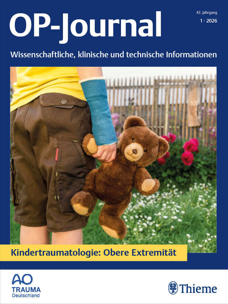 Titelbild der Zeitschrift "OP-Journal"