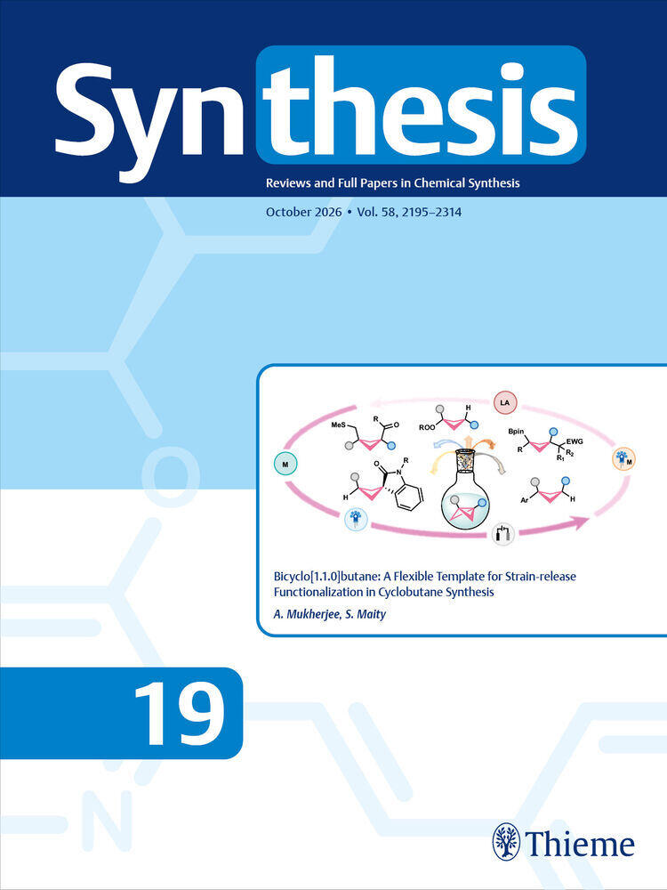 Journal cover of "SYNTHESIS"
