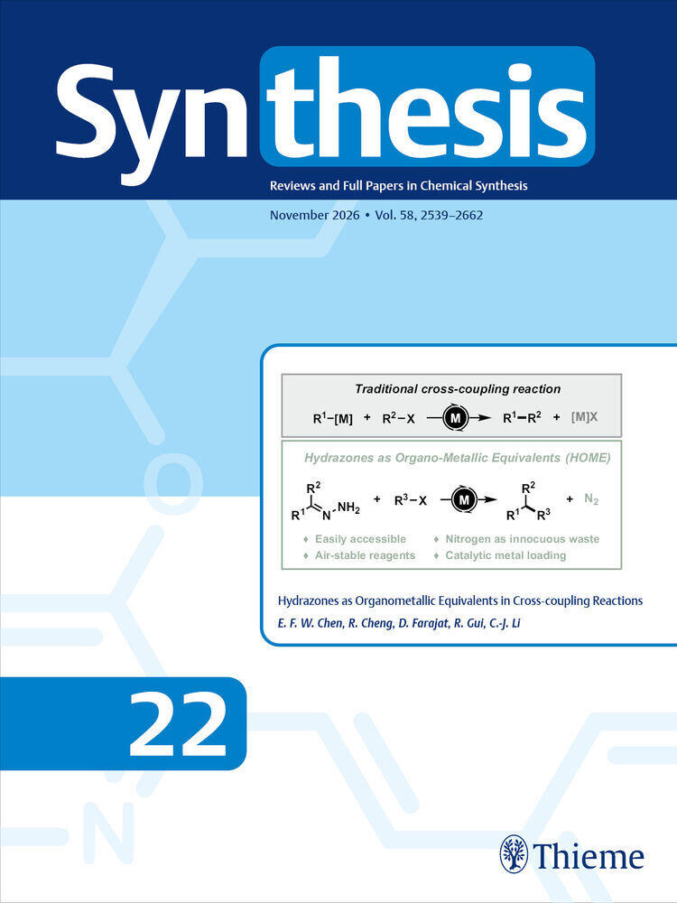 Journal cover of "SYNTHESIS"