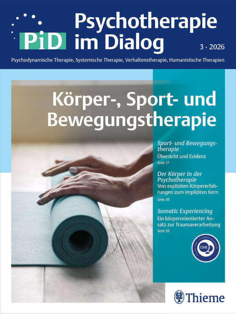 Journal cover of "PiD - Psychotherapie im Dialog"