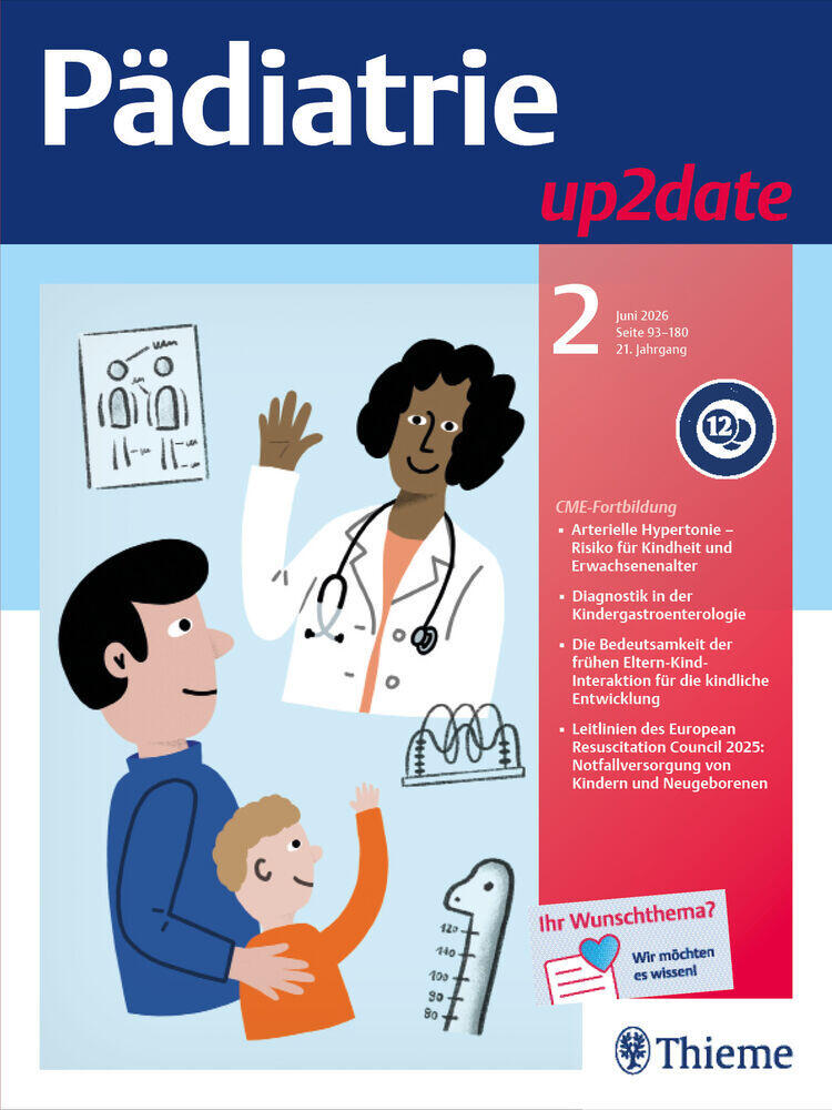 Journal cover of "Pädiatrie up2date"