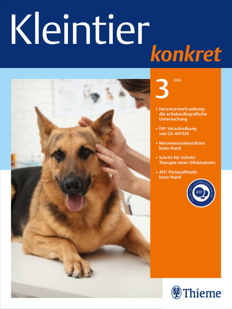 Journal cover of "Kleintier konkret"