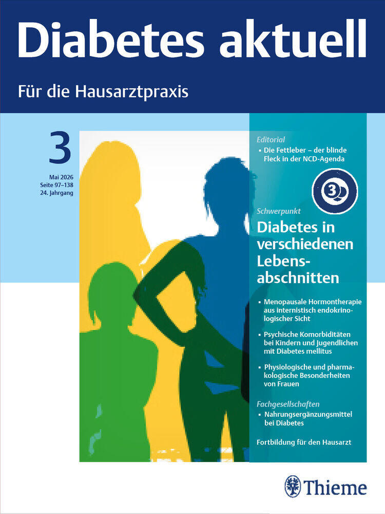 Titelbild der Zeitschrift "Diabetes aktuell"