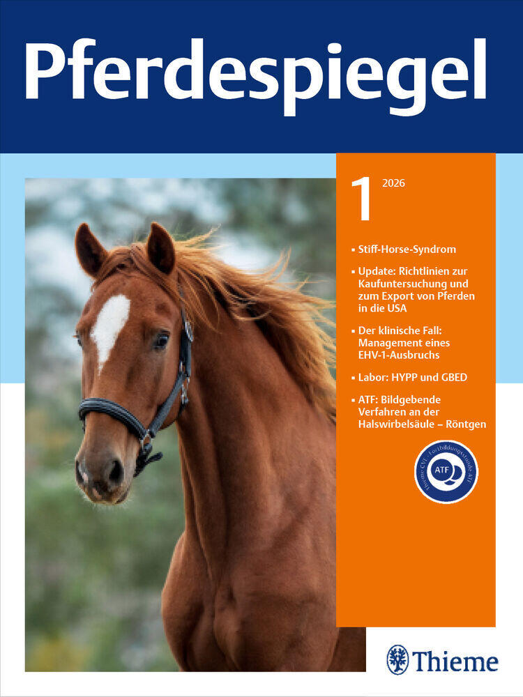 Titelbild der Zeitschrift "Pferdespiegel"