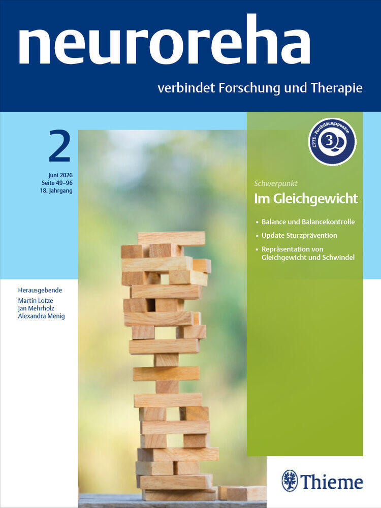 Journal cover of "neuroreha"