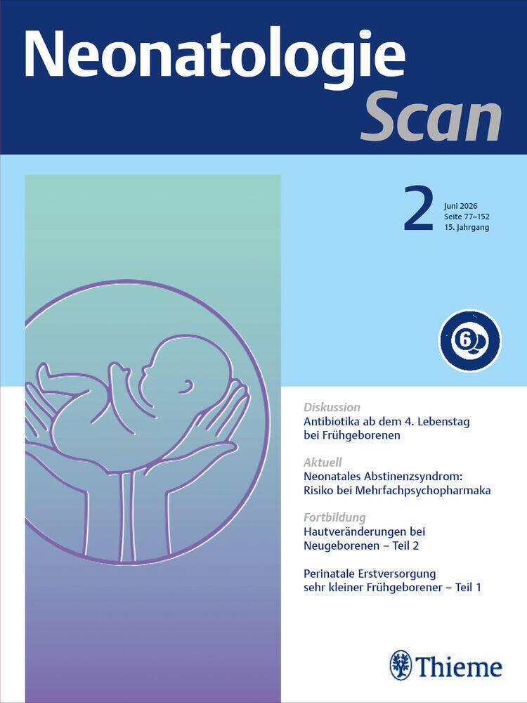 Journal cover of "Neonatologie Scan"
