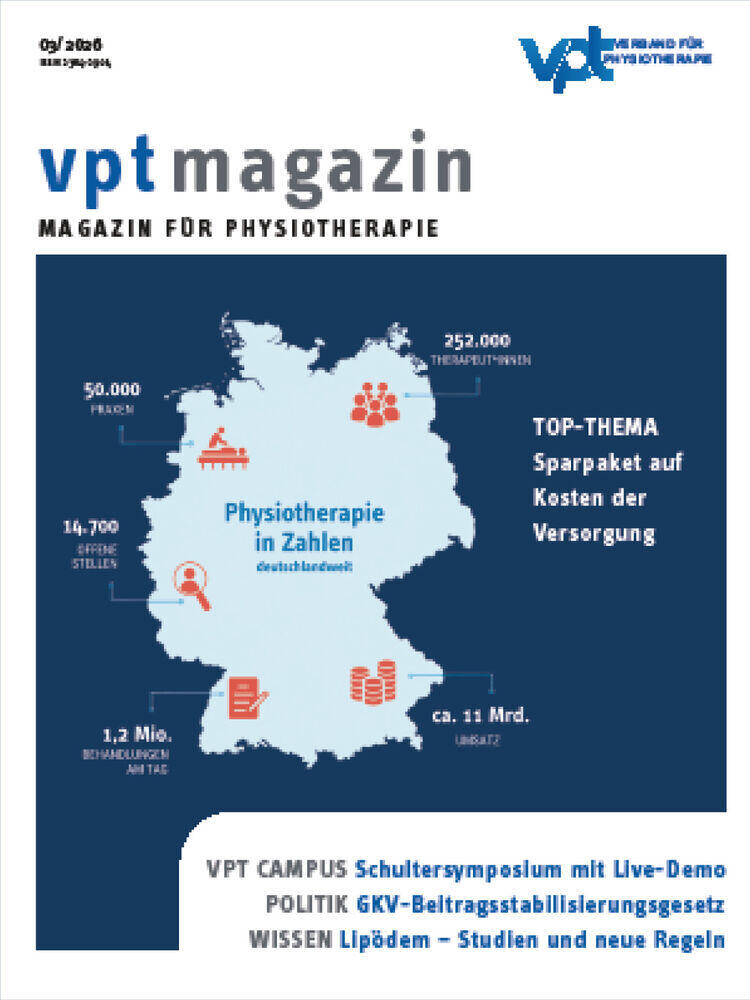 Journal cover of "VPT Magazin"