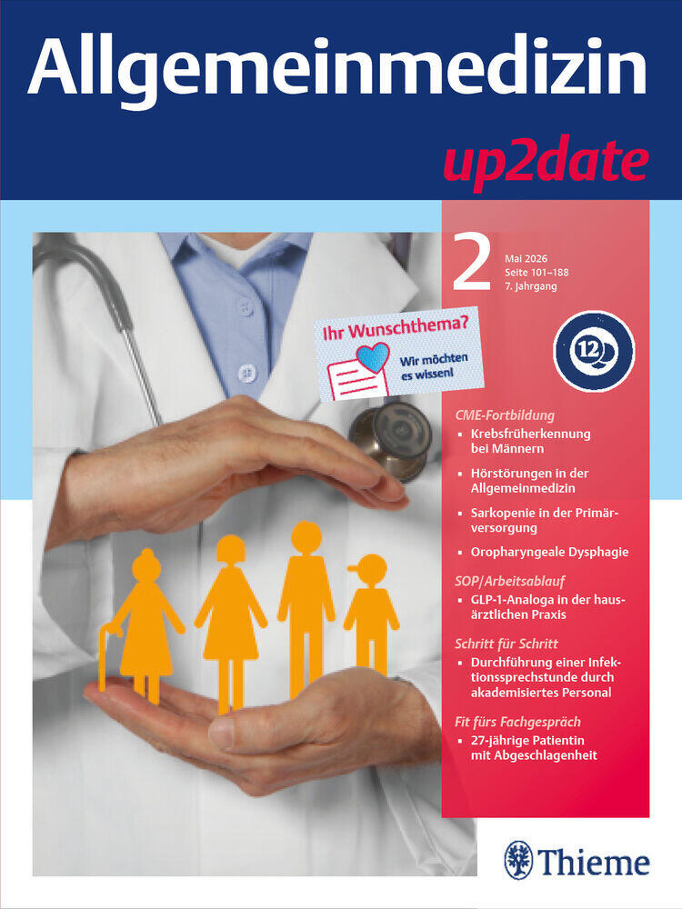 Titelbild der Zeitschrift "Allgemeinmedizin up2date"