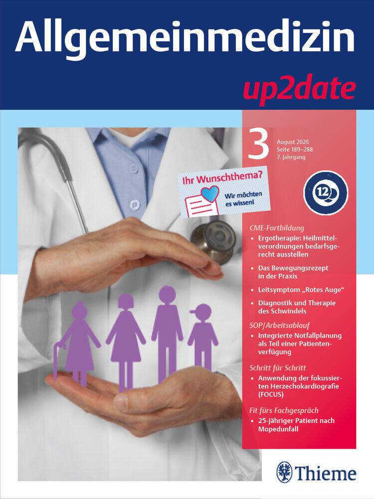 Journal cover of "Allgemeinmedizin up2date"