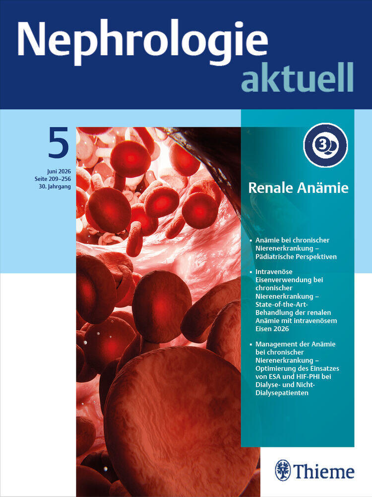 Titelbild der Zeitschrift "Nephrologie aktuell"